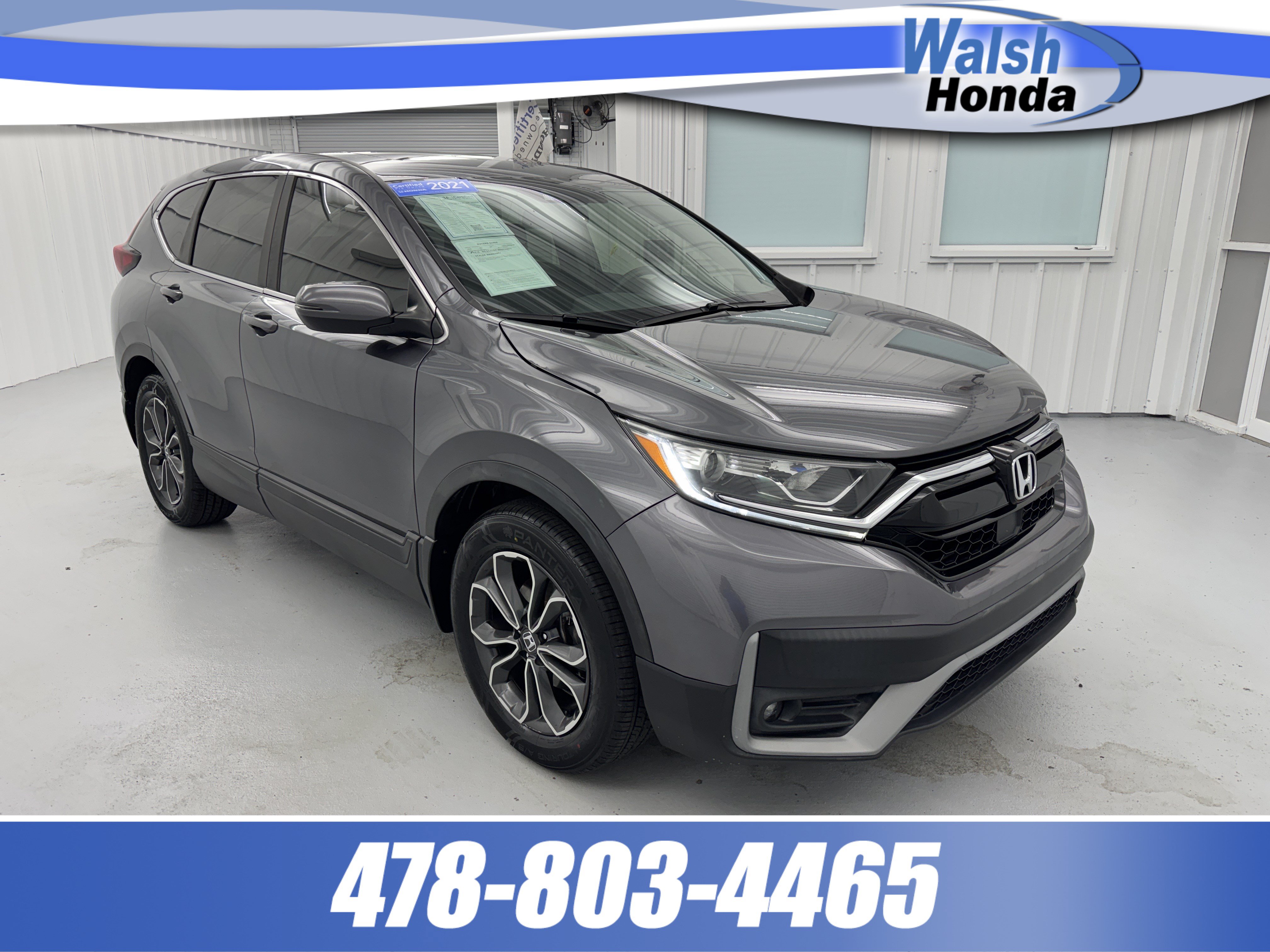 Certified 2021 Honda CR-V EX-L image 1