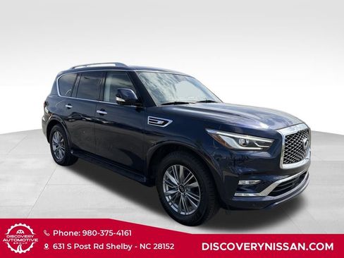 Used 2021 INFINITI QX80 Luxe RWD image 4