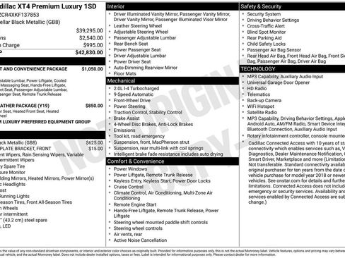 Used 2019 Cadillac XT4 Premium Luxury FWD image 30