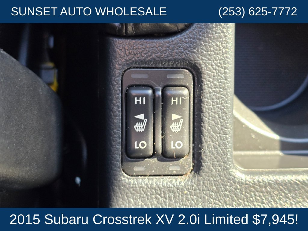 Used 2015 Subaru Crosstrek 2.0i Limited w/ Popular Package #1 AWD/4WD image 30