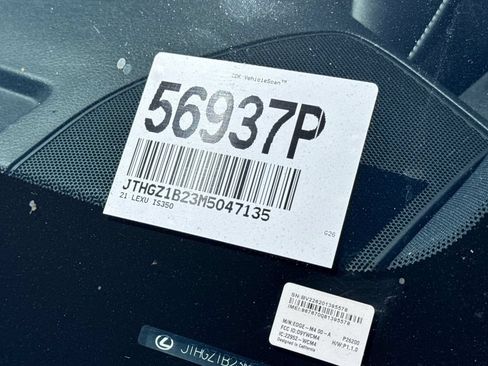 Used 2021 Lexus IS 350 F Sport w/ Accessory Package 2 RWD image 2