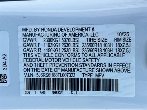 New 2026 Honda CR-V Sport-L image 33