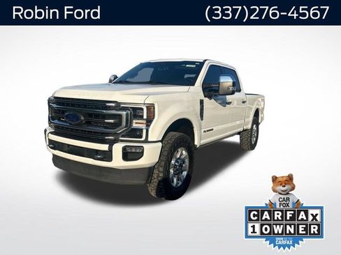 Used 2021 Ford F250 Platinum w/ FX4 Off-Road Package AWD/4WD image 1