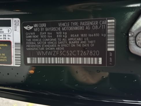 Used 2012 MINI Cooper Clubman Cooper Hatchback 3D image 39