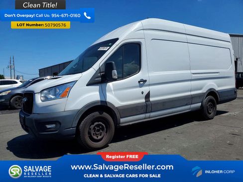Used 2021 Ford Transit 250 148 High Roof Extended w/ Load Area Protection Package RWD image 1