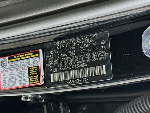 Used 2026 Kia K5 GT-Line w/ GT-Line Premium Package FWD image 12