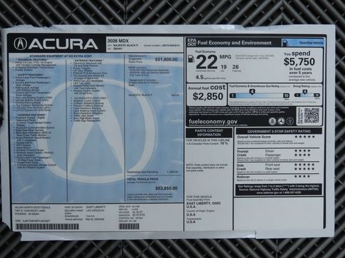 Used 2026 Acura MDX FWD image 10