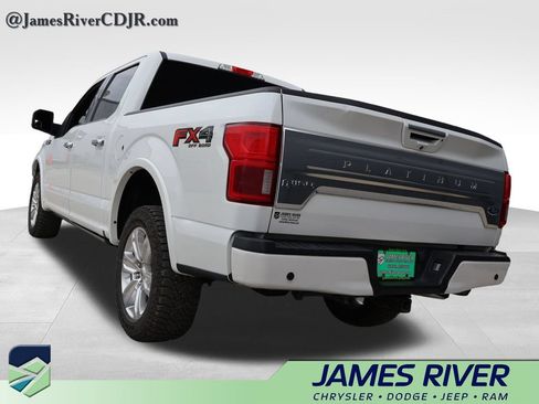 Used 2020 Ford F150 Platinum w/ Technology Package AWD/4WD image 3