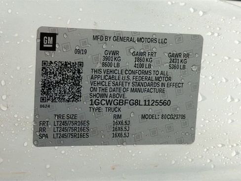 Certified 2020 Chevrolet Express 2500 Extended w/ Communications Package image 22