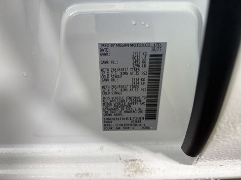 New 2026 Nissan Frontier SV w/ Tow Package image 35