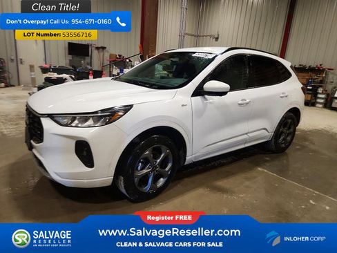 Used 2023 Ford Escape ST-Line Select w/ Tech Pack #2 AWD/4WD image 1