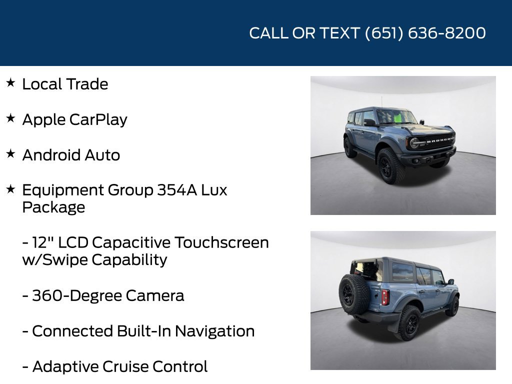 Used 2023 Ford Bronco Wildtrak AWD/4WD image 5