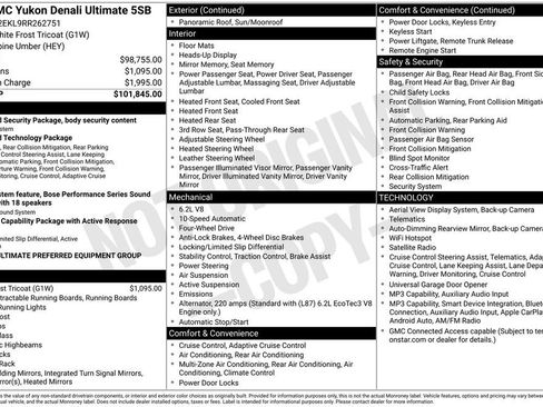 Used 2024 GMC Yukon Denali Ultimate AWD/4WD image 19