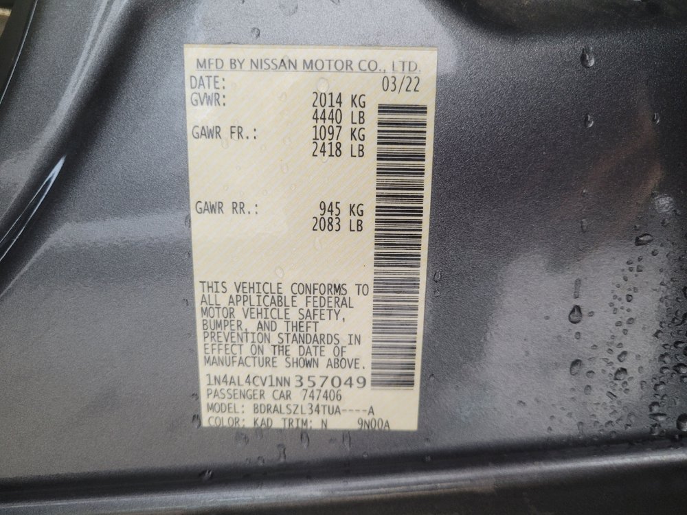Used 2022 Nissan Altima 2.0 SR FWD image 33