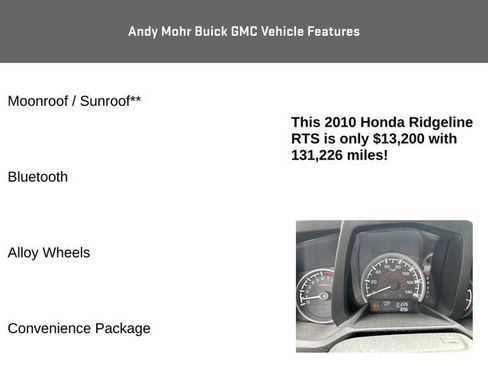 Used 2010 Honda Ridgeline RTS image 4