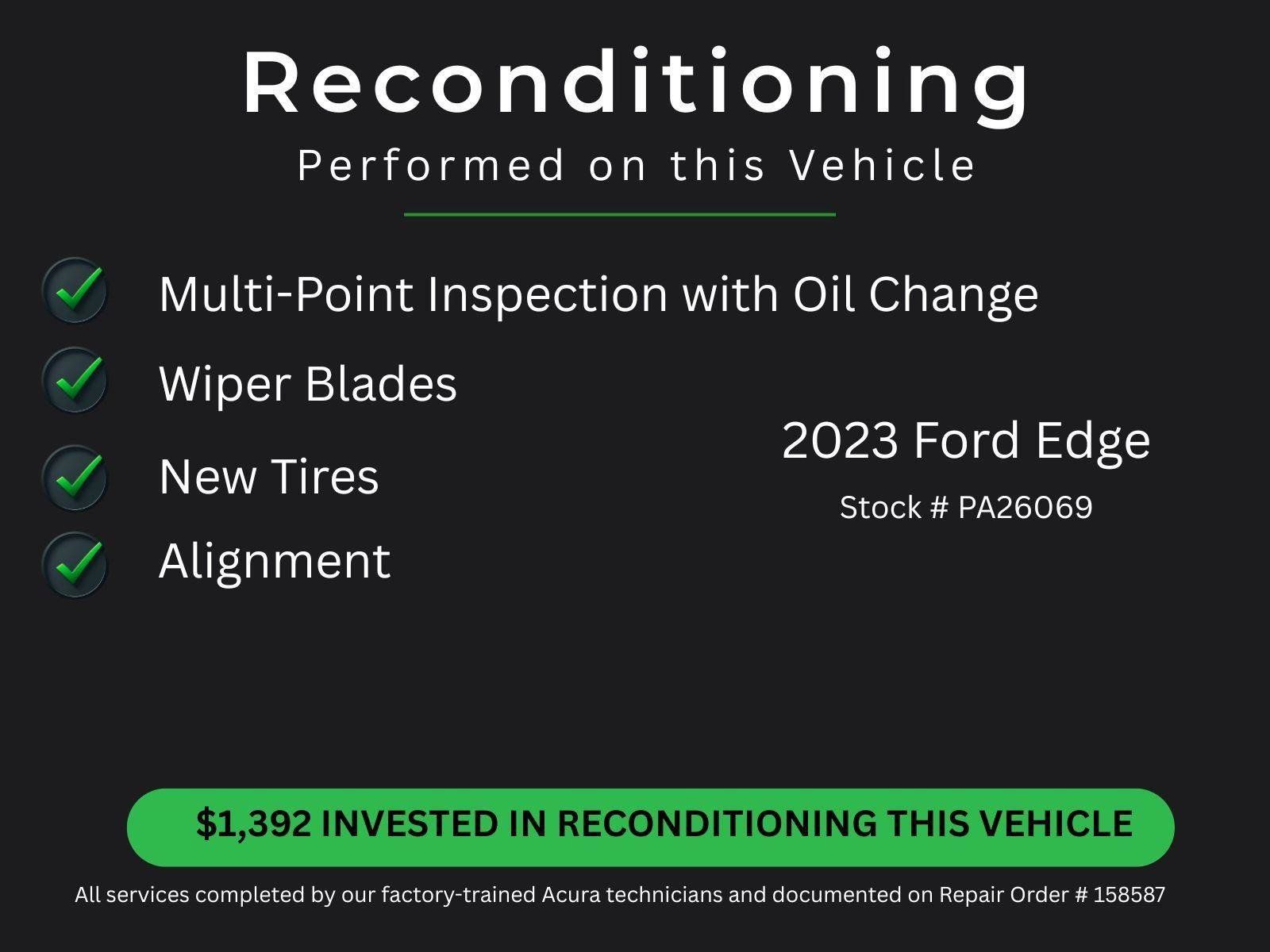 Used 2023 Ford Edge SE AWD/4WD image 4