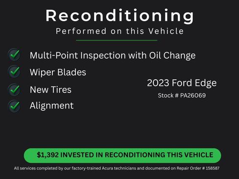 Used 2023 Ford Edge SE AWD/4WD image 4