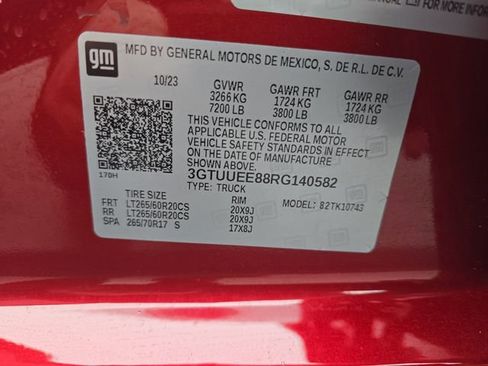 Used 2024 GMC Sierra 1500 AT4 w/ Technology Package image 37