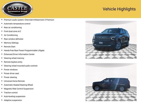 Used 2021 Chevrolet Suburban Premier w/ Premium Package image 16