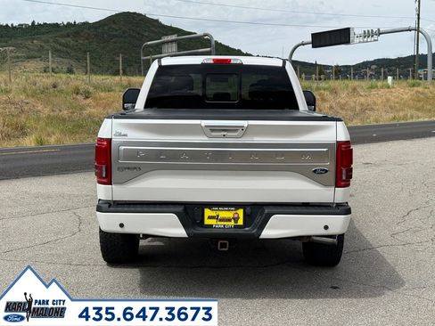 Used 2017 Ford F150 Platinum w/ Equipment Group 701A Luxury AWD/4WD image 4