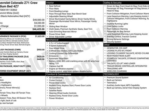 Used 2024 Chevrolet Colorado Z71 w/ Z71 Convenience Package 2 AWD/4WD image 7