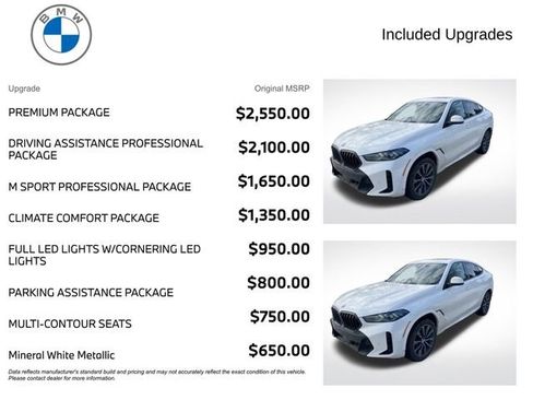 Certified 2024 BMW X6 xDrive40i w/ Premium Package image 3