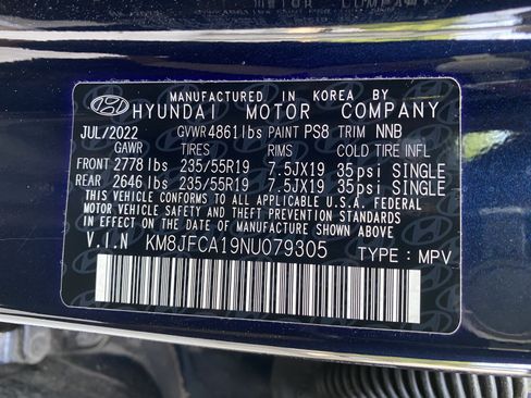 Used 2022 Hyundai Tucson SEL w/ Cargo Package AWD/4WD image 39