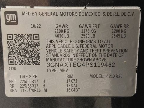 Used 2023 Chevrolet Equinox LT w/ LPO, Floor Liner Package AWD/4WD image 33