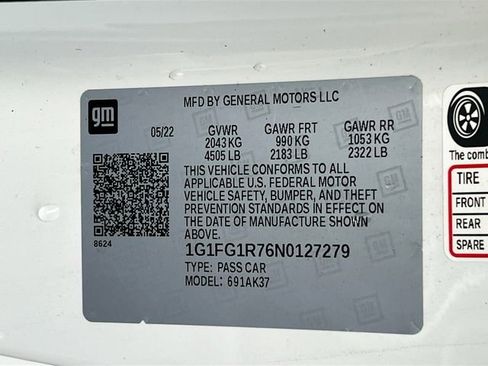 Used 2022 Chevrolet Camaro SS image 32