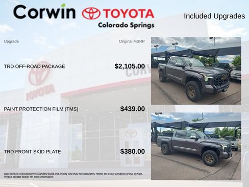 Used 2023 Toyota Tundra 1794 Edition w/ TRD Off-Road Package AWD/4WD image 7