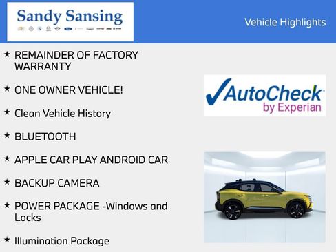 Used 2026 Nissan Kicks SR w/ Illumination Package image 7