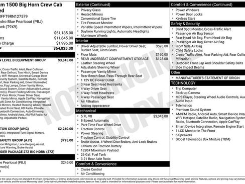 Used 2024 RAM 1500 Big Horn AWD/4WD image 16