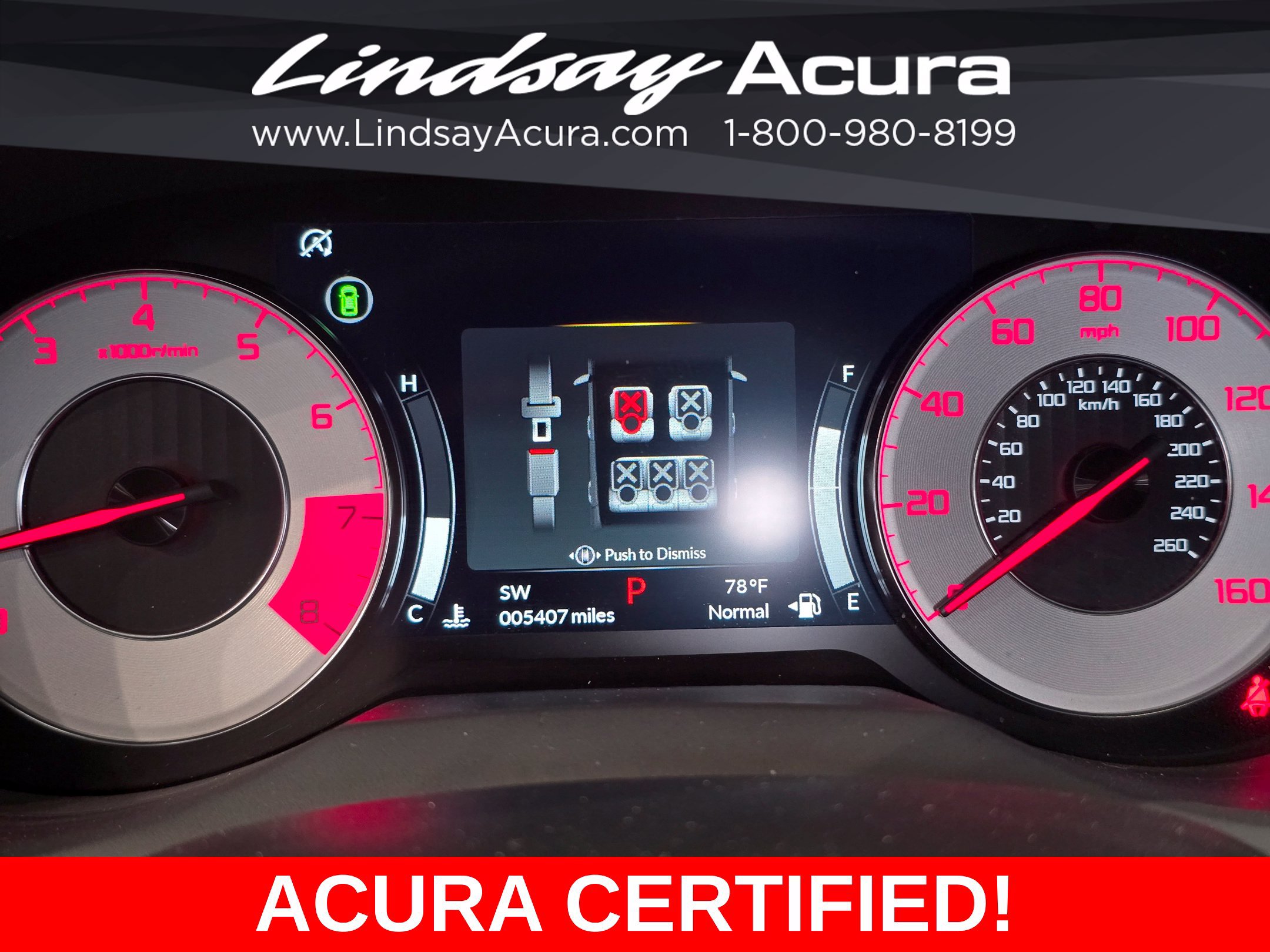 Certified 2025 Acura RDX w/ Advance Package AWD/4WD image 15
