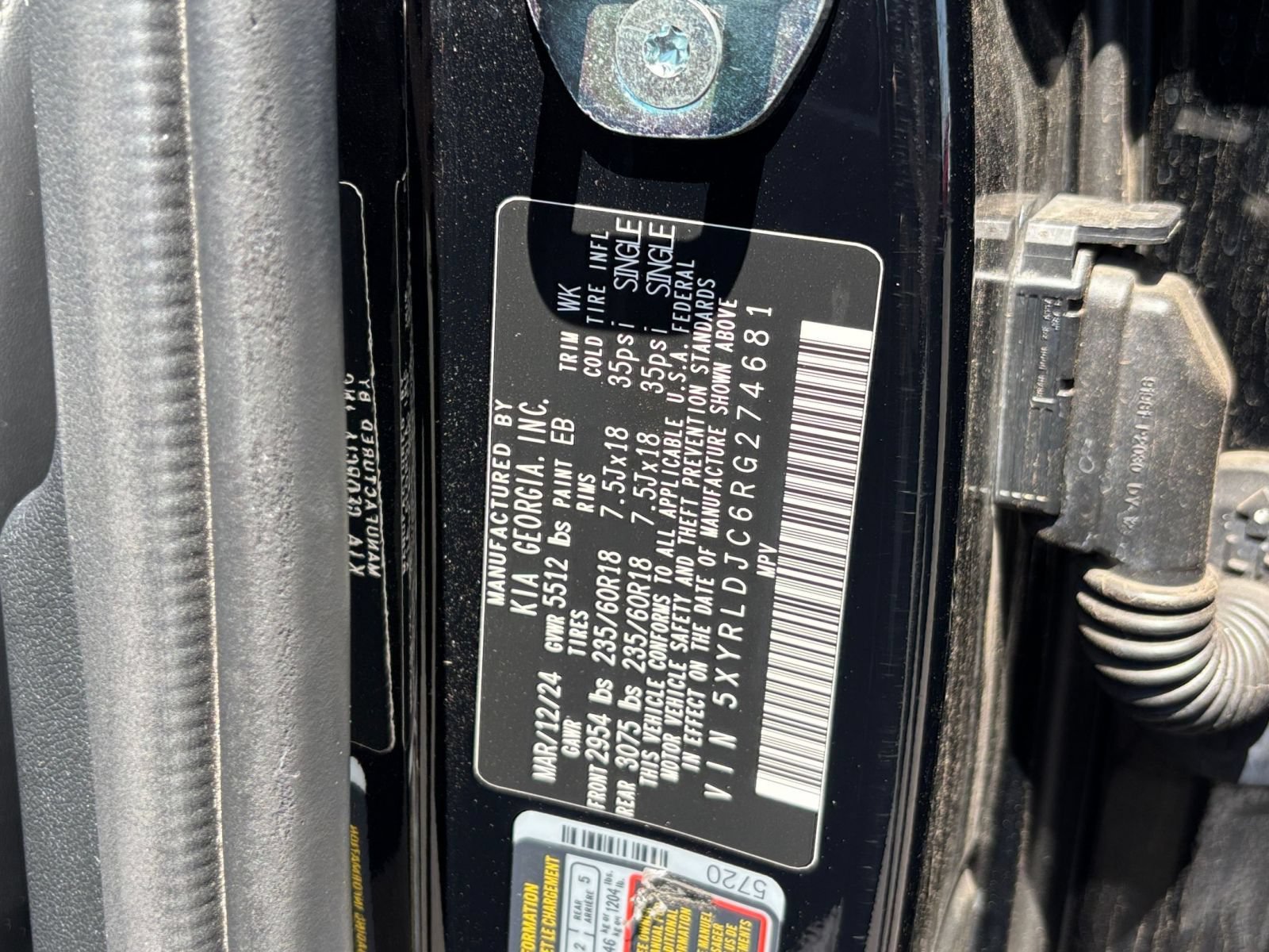 Used 2024 Kia Sorento S AWD/4WD image 31