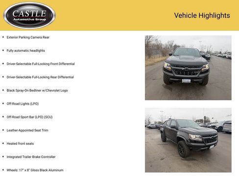 Used 2018 Chevrolet Colorado ZR2 w/ ZR2 Midnight Special Edition image 7