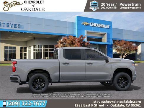 Used 2024 Chevrolet Silverado 1500 Custom w/ LPO, Dark Essentials Package image 5