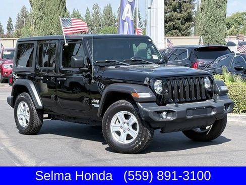 Used 2021 Jeep Wrangler Unlimited Sport AWD/4WD image 2