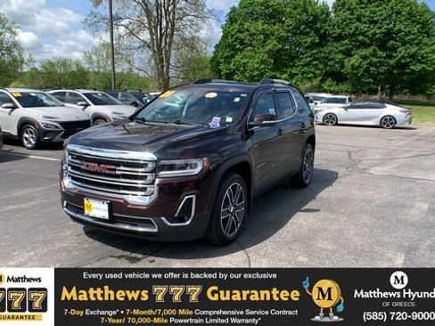 Used 2021 GMC Acadia SLT AWD/4WD image 1