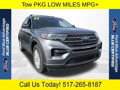 Certified 2022 Ford Explorer XLT w/ Class IV Trailer Tow Package