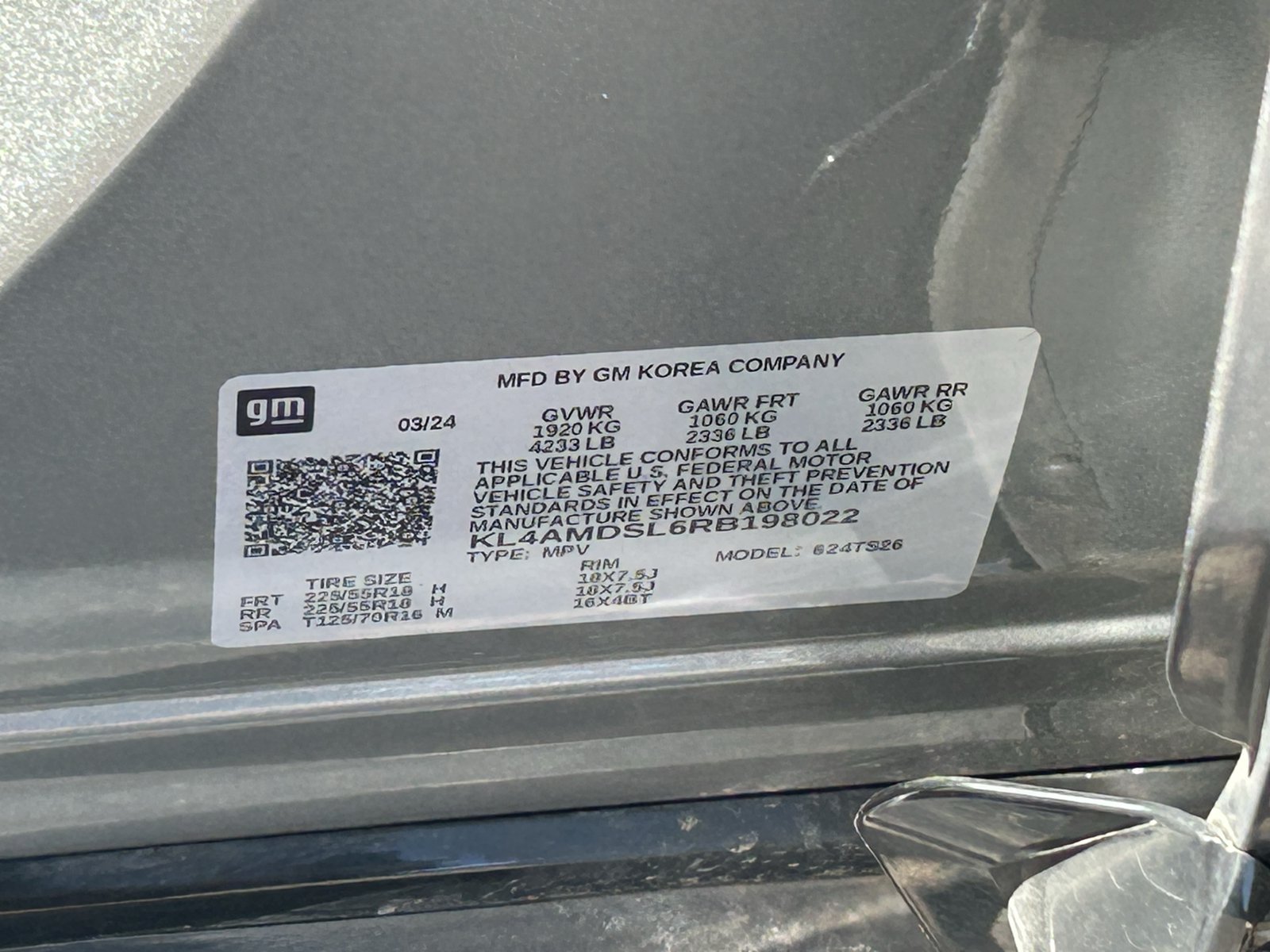 Certified 2024 Buick Encore GX Sport Touring w/ Advanced Technology Package FWD image 22