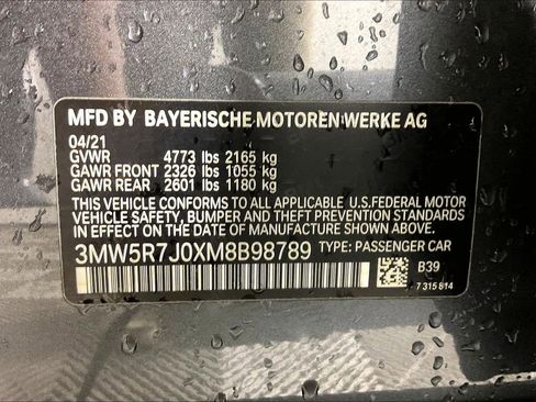 Used 2021 BMW 330i xDrive Sedan w/ Convenience Package AWD/4WD image 36