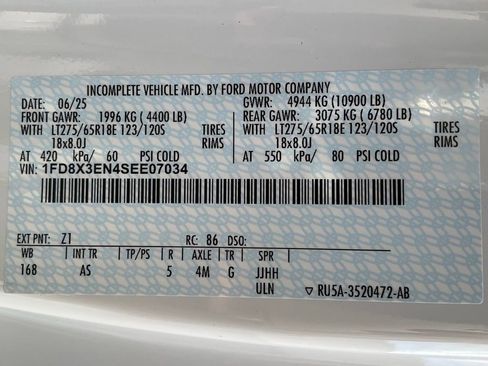 New 2025 Ford F350 XL w/ XL Chrome Package image 66