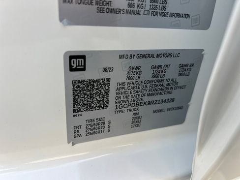 Certified 2024 Chevrolet Silverado 1500 Custom w/ Rally Edition image 34