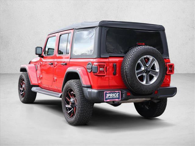 Used 2021 Jeep Wrangler Unlimited Sahara w/ Safety Group AWD/4WD image 7