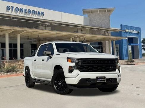 Used 2024 Chevrolet Silverado 1500 Custom w/ LPO, Dark Essentials Package RWD image 1