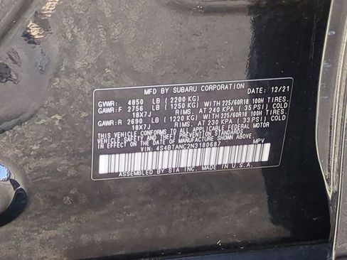 Used 2022 Subaru Outback Limited AWD/4WD image 39