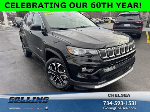 Certified 2022 Jeep Compass Limited image 1