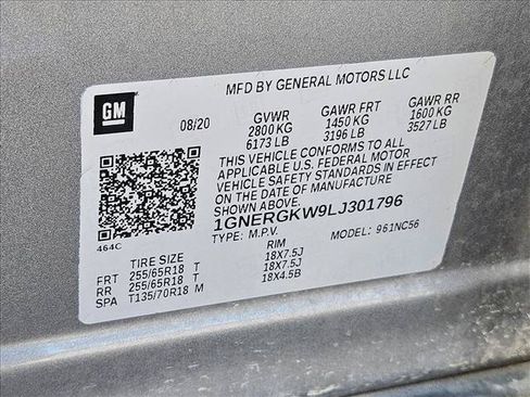 Used 2020 Chevrolet Traverse LT FWD image 15