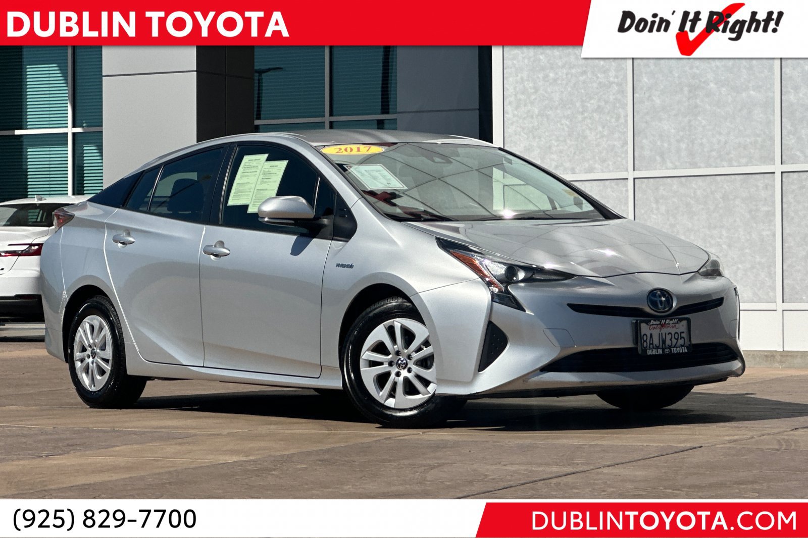 Certified 2017 Toyota Prius Two w/ Carpet Mat Package FWD 360° Tour