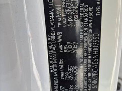 Used 2022 Hyundai Tucson SEL AWD/4WD image 16